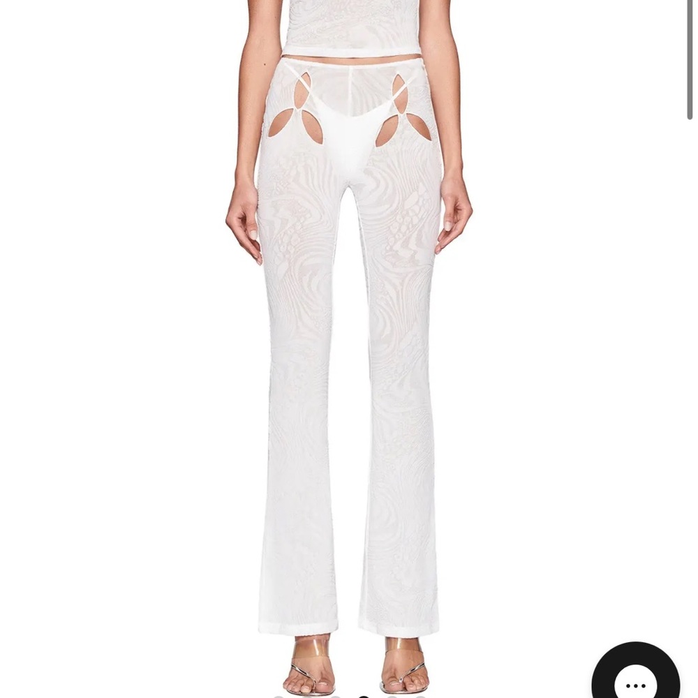 Iamgia Amina pant in white